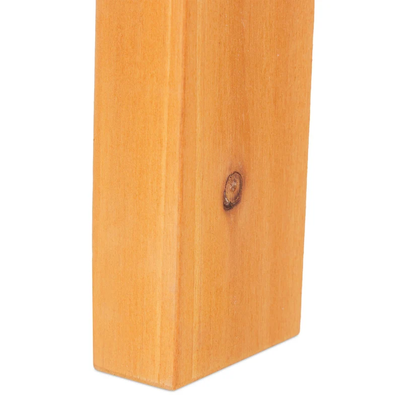 Table pliante rectangulaire jardin balcon terrasse 70 x 70 x 75 cm en bois naturel 13_0011618