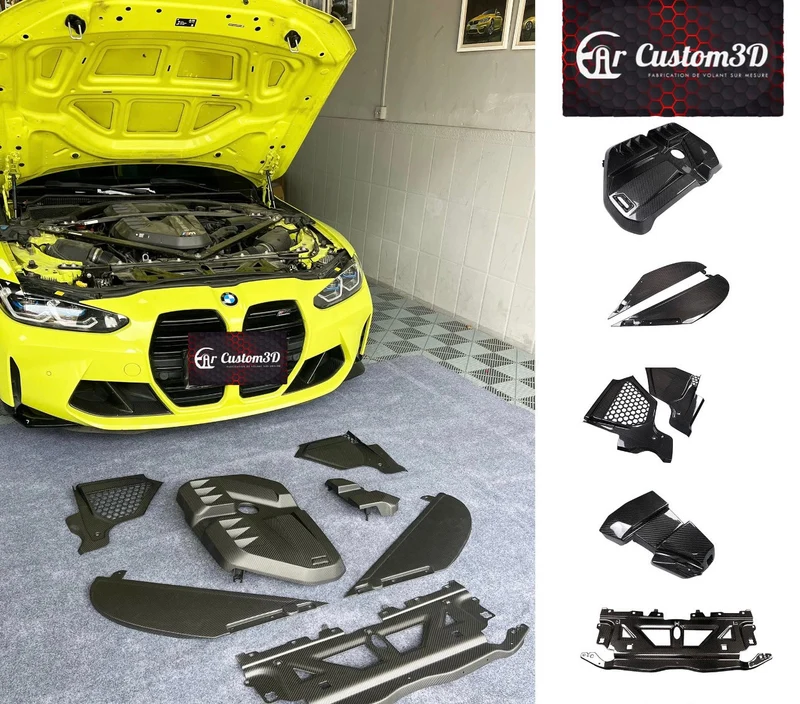 Garniture Capot Carbone BMW M3 M4 G80 G82 G87