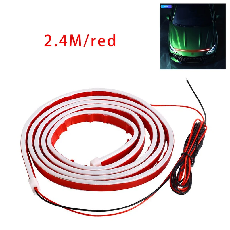 Bande Feux Jour LED Capot Balayage Dynamique Flexible