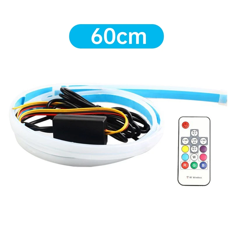 Phare LED Ultra Fin Irisé Télécommande 60cm