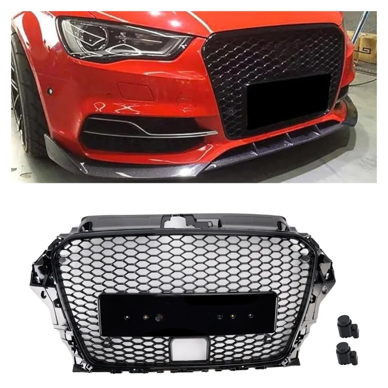 Calandre Avant Style RS3 Audi A3 Sline S3 2013-2016 Avec ACC