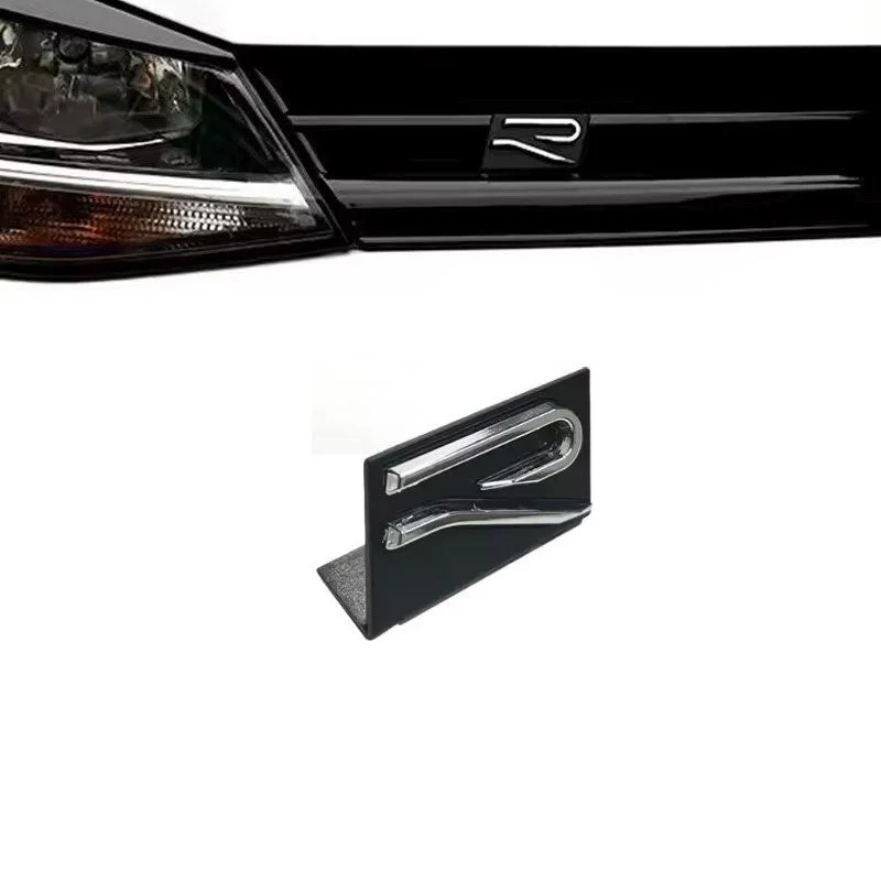 Logo de Calandre Volkswagen R-Line Noir Brillant