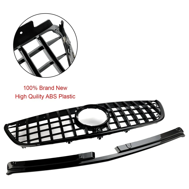 Grille Pare-Chocs Noir Brillant Mercedes Vito W447 2015-2019