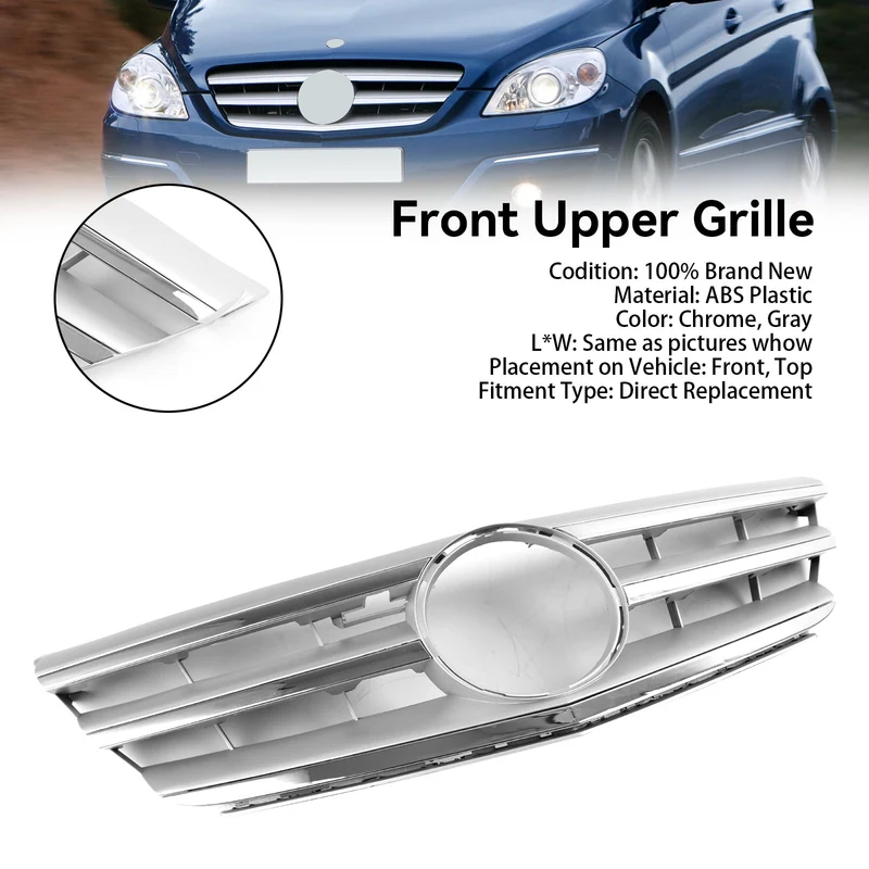 Grille Calandre Chrome Mercedes Classe B W245 2009-2011