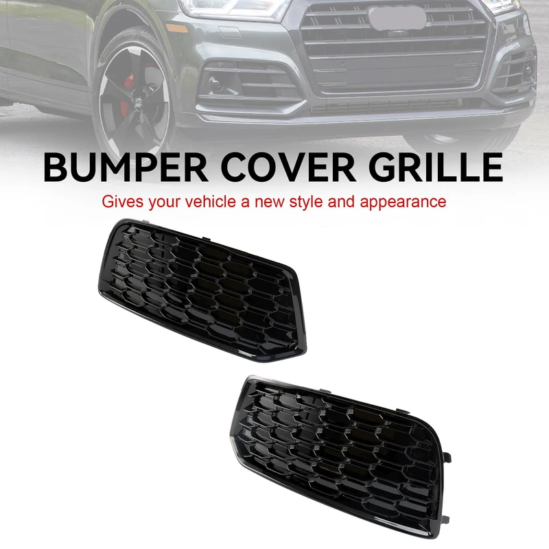 Grilles Pare-Chocs Noir Brillant Audi Q5 2018-2022