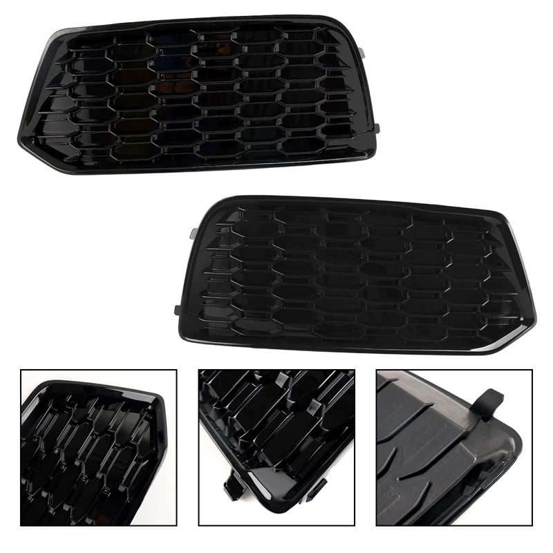 Grilles Pare-Chocs Noir Brillant Audi Q5 2018-2022