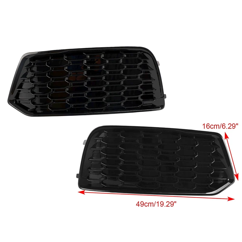Grilles Pare-Chocs Noir Brillant Audi Q5 2018-2022