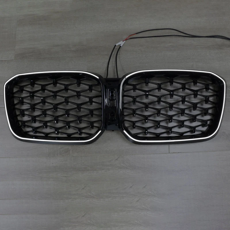 Grille Diamant BMW X3 X4 G01 G02 Noir 2022-2025 v2