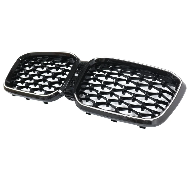 Grille Diamant BMW X3 X4 G01 G02 Noir 2022-2025 v2