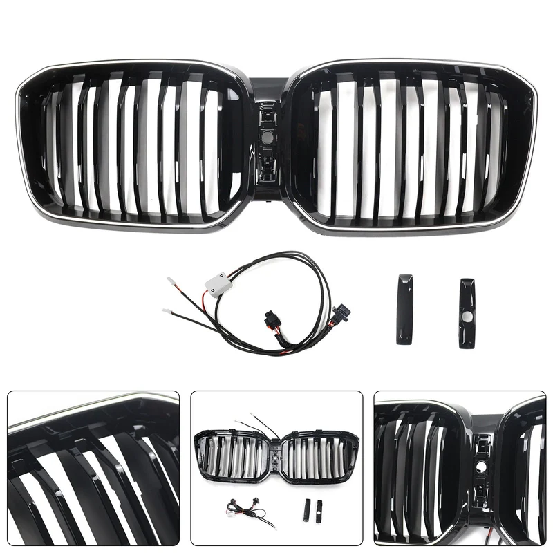 Grille BMW X3 G01 X4 G02 Double Lamelles 2022-2025