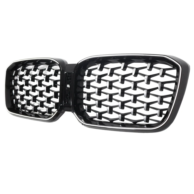 Calandre Diamant BMW X3 X4 G01 G02 Noir 2022-2025