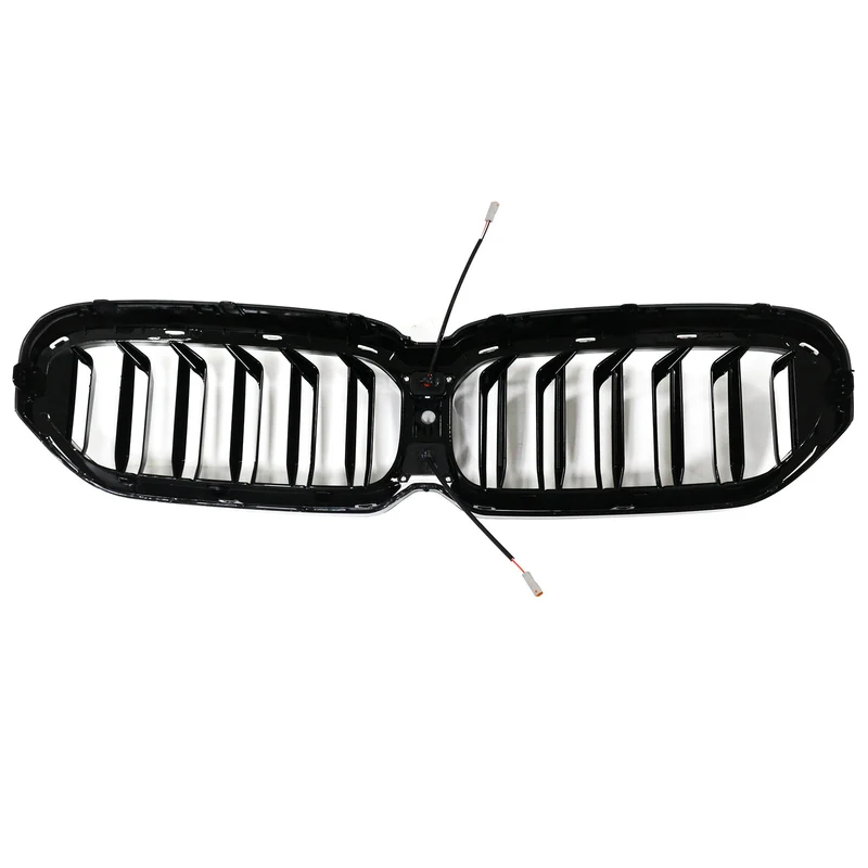 Calandre Double Lamelles BMW Série 5 G30 G38 2021-2024 Noir