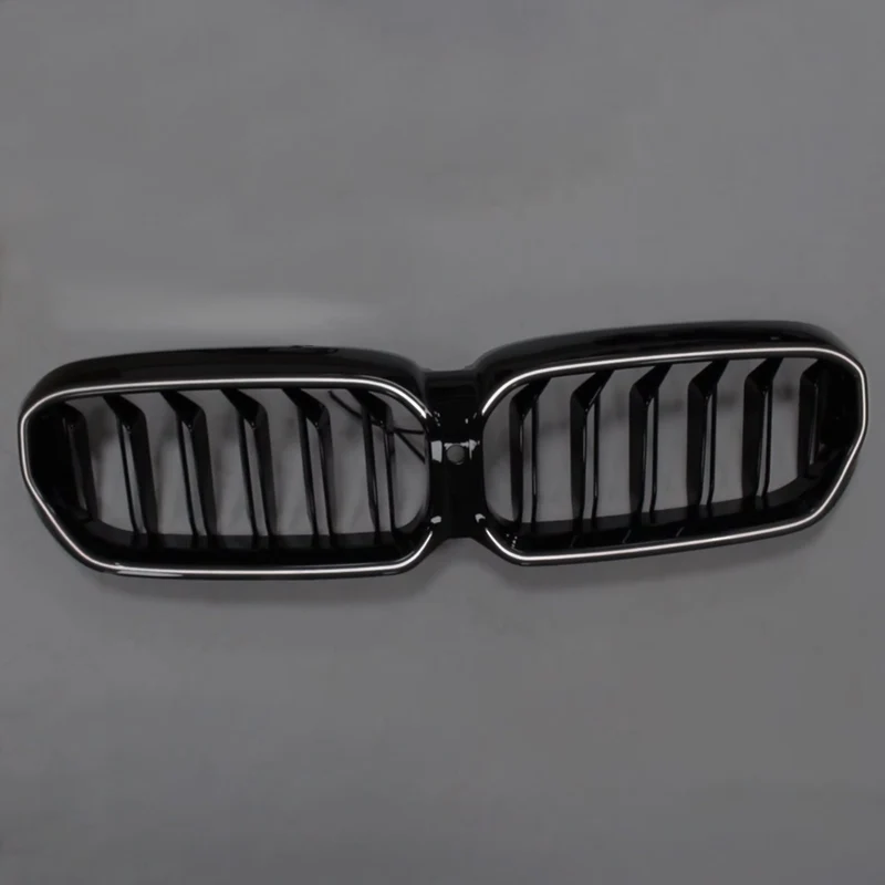 Calandre Double Lamelles BMW Série 5 G30 G38 2021-2024 Noir