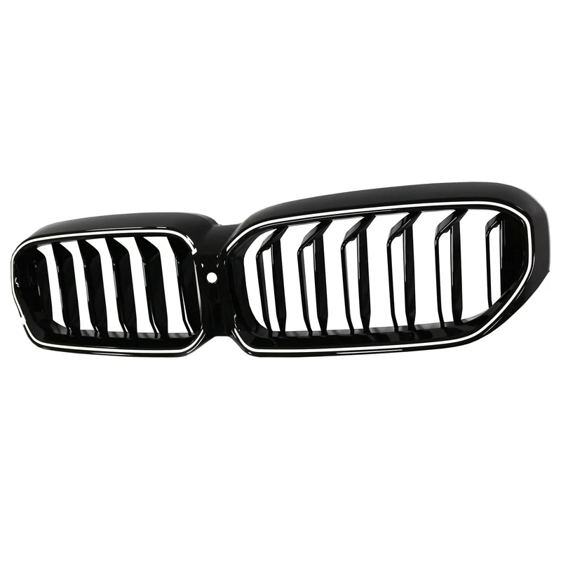Calandre Double Lamelles BMW Série 5 G30 G38 2021-2024 Noir