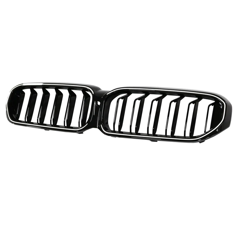 Calandre Double Lamelles BMW Série 5 G30 G38 2021-2024 Noir