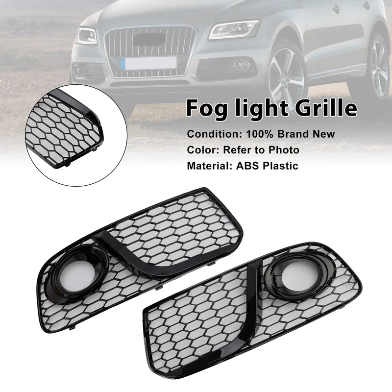 Grille Pare-Chocs Noir Audi Q5 2013-2017 Réf 8R0807681M