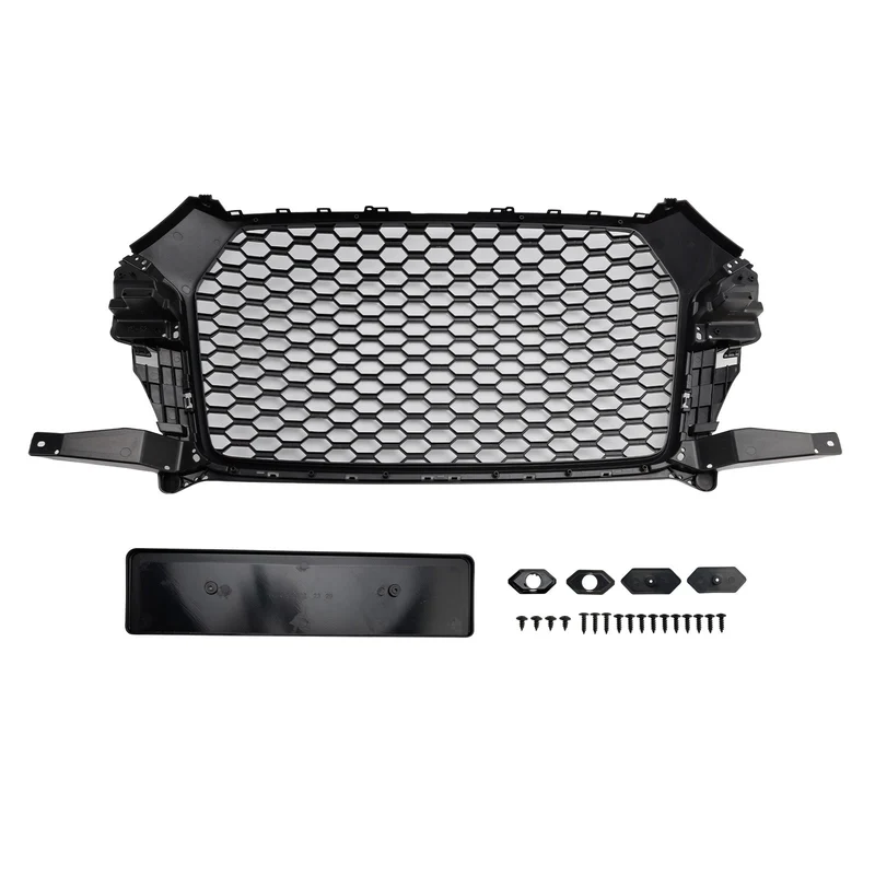 Calandre Nid d'Abeille RSQ3 Noir Brillant Audi Q3 2016-2018