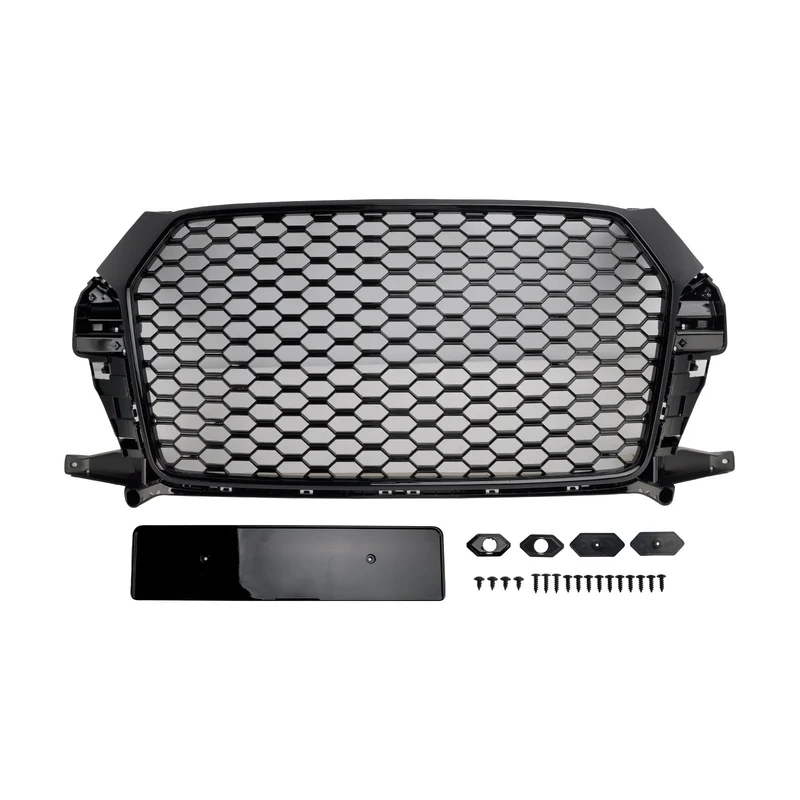 Calandre Nid d'Abeille RSQ3 Noir Brillant Audi Q3 2016-2018