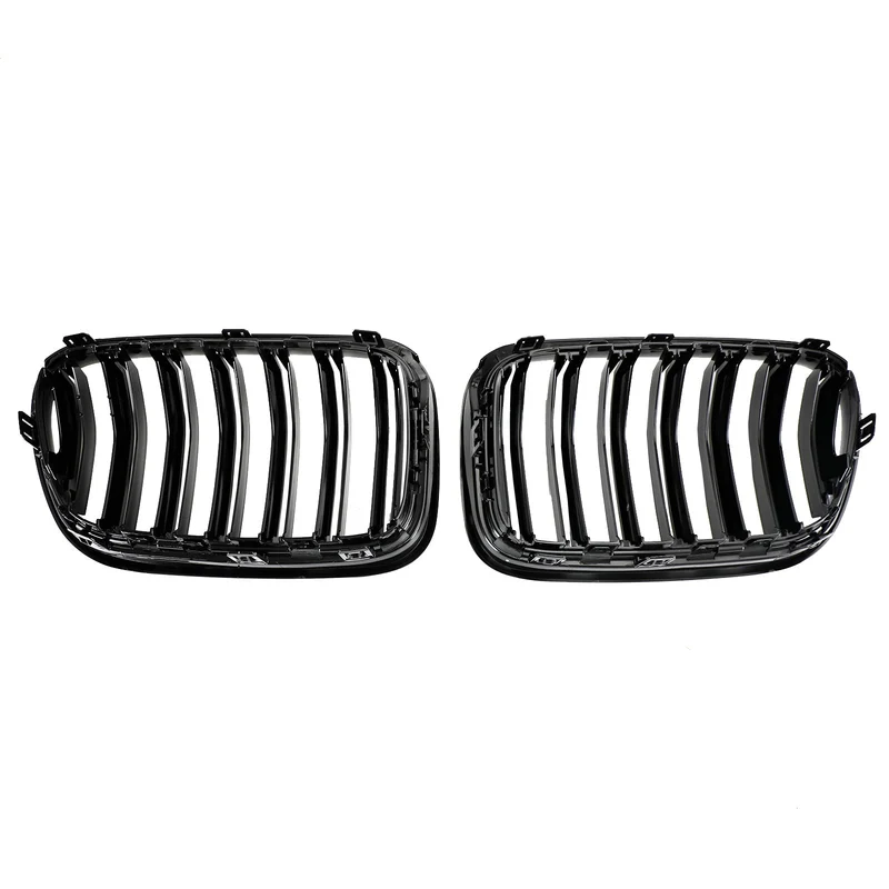 Grille Calandre Pare-chocs Avant BMW X3 F25 2011-2014 Noir Brillant