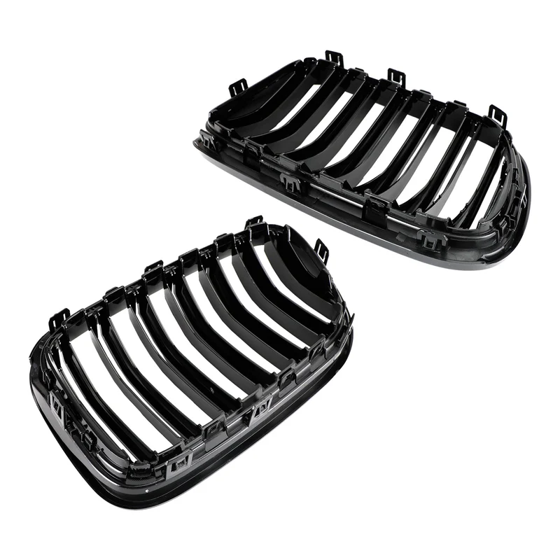 Grille Calandre Pare-chocs Avant BMW X3 F25 2011-2014 Noir Brillant