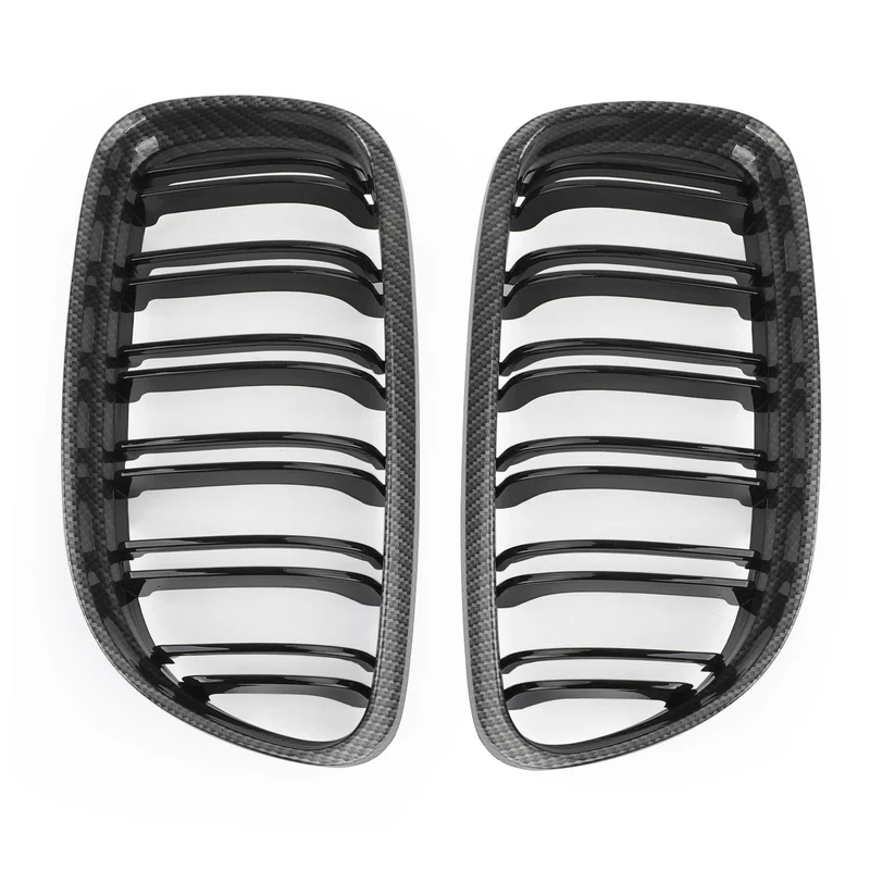 Grilles Calandre Avant Fibre Carbone BMW E90 E91 LCI 2008-2012