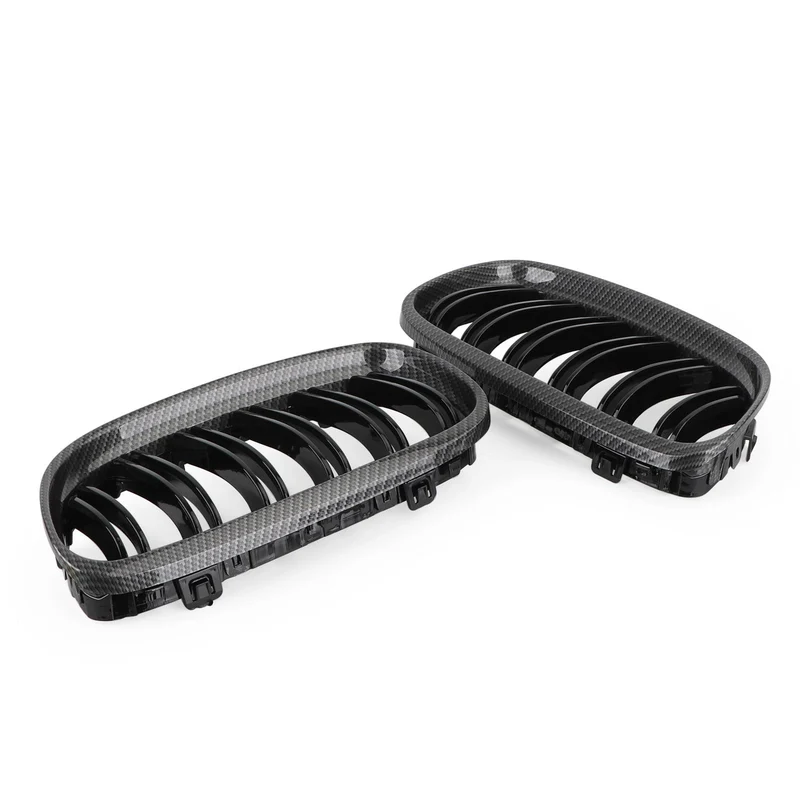 Grilles Calandre Avant Fibre Carbone BMW E90 E91 LCI 2008-2012