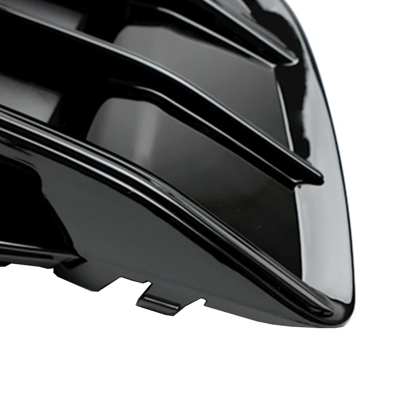 Grille Pare-Chocs Avant Audi Q5 SQ5 S-Line 2018-2022 Noir Brillant