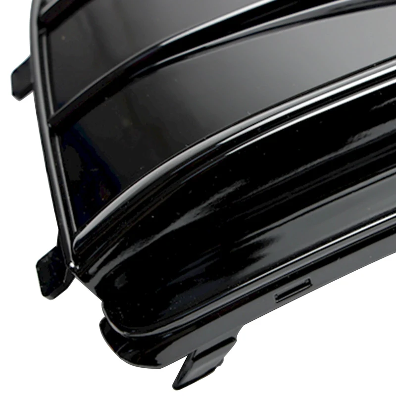 Grille Pare-Chocs Avant Audi Q5 SQ5 S-Line 2018-2022 Noir Brillant