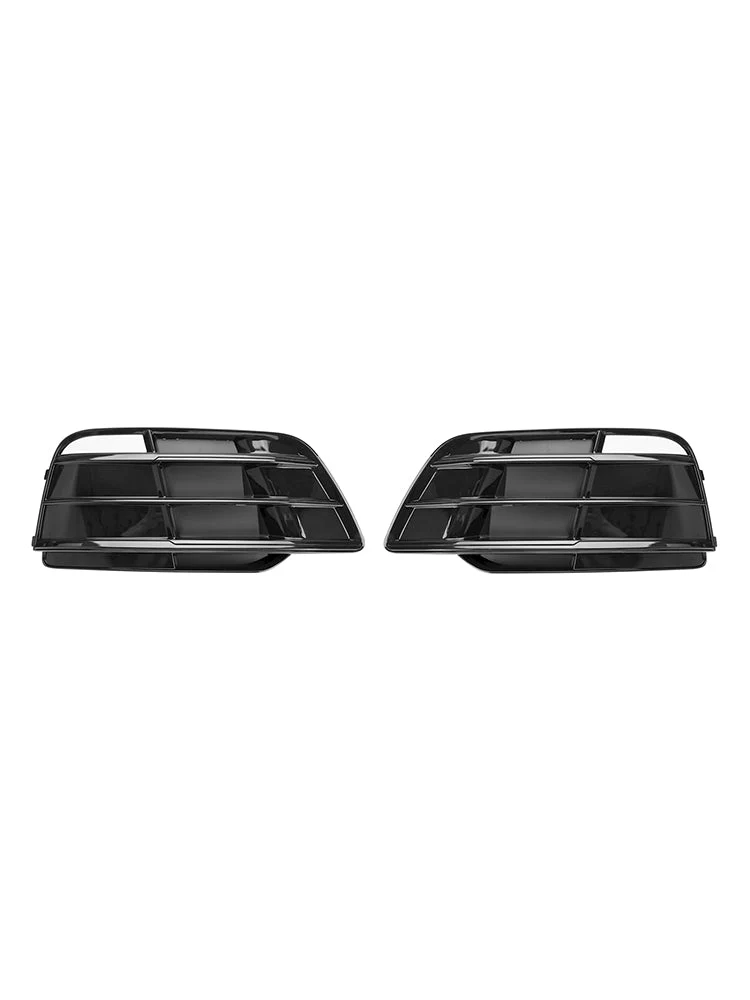 Grille Pare-Chocs Avant Audi Q5 SQ5 S-Line 2018-2022 Noir Brillant