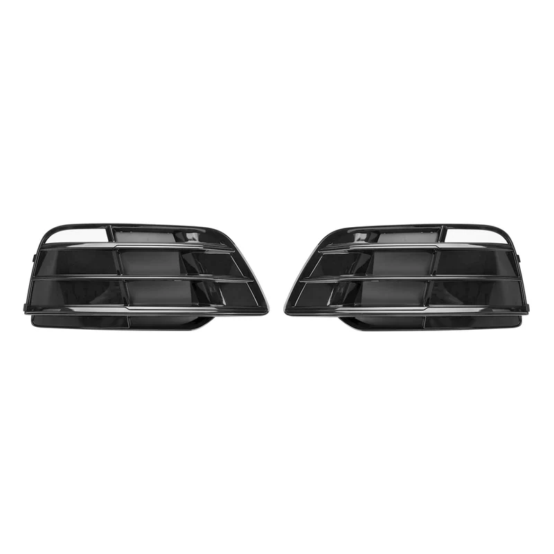 Grille Pare-Chocs Avant Audi Q5 SQ5 S-Line 2018-2022 Noir Brillant