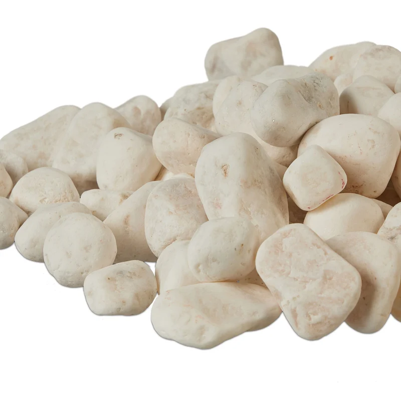 Lot de 5 kg de graviers décoratifs extérieur intérieur délimiter parterre mariage en marbre blanc 13_0013913