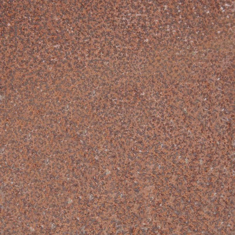 Brasero extérieur pyramidal 60 x 60 x 30 cm avec grille de foyer amovible esthétique rustique en acier corten 13_0010934