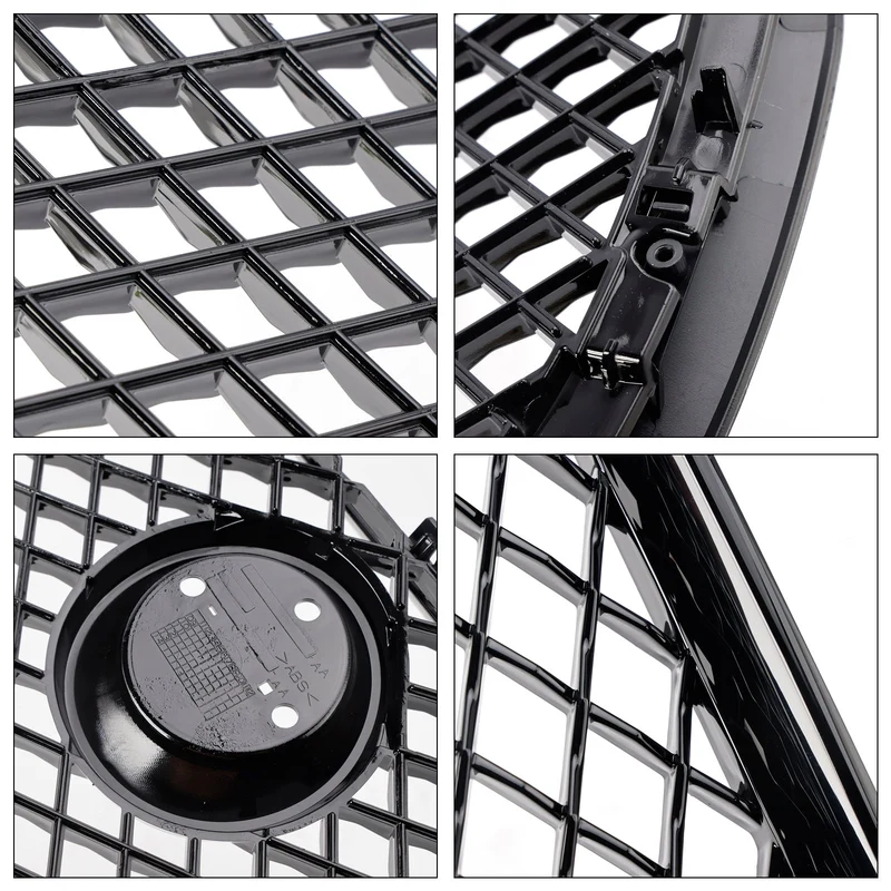 Grille Jaguar XJ 2010-2015 Noir Brillant Pare-Chocs