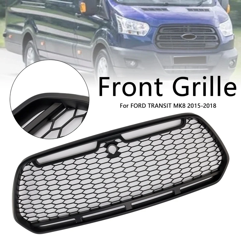 Grille Ford Transit MK8 Raptor 2015-2018 Noir Mat