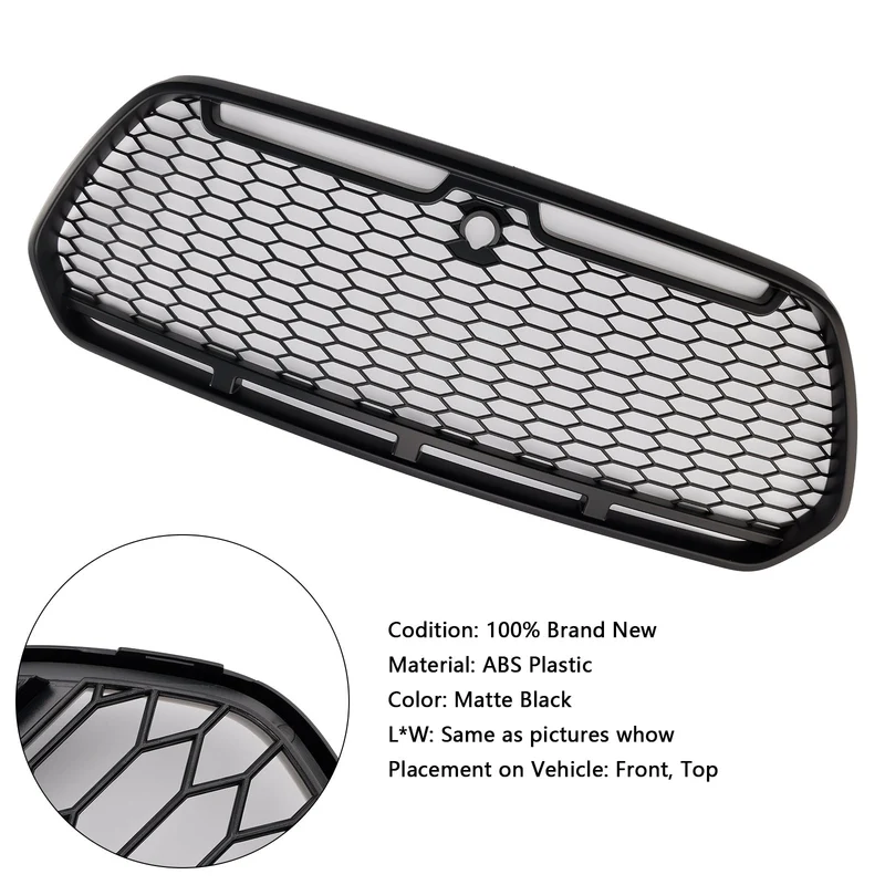 Grille Ford Transit MK8 Raptor 2015-2018 Noir Mat