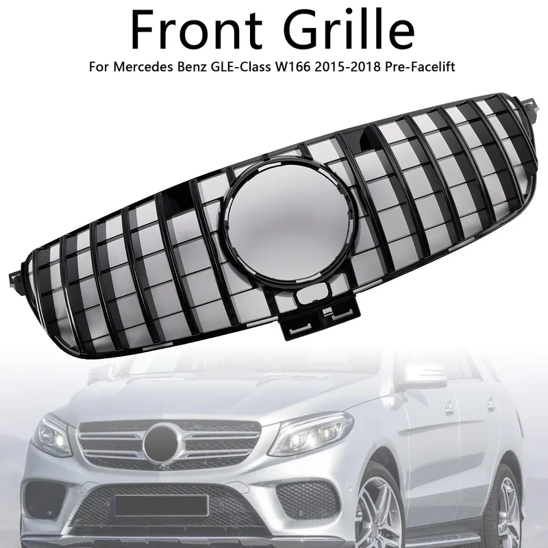 Grille Style GT Mercedes Benz GLE W166 2015-2018