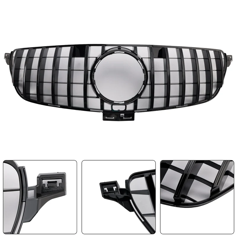 Grille Style GT Mercedes Benz GLE W166 2015-2018
