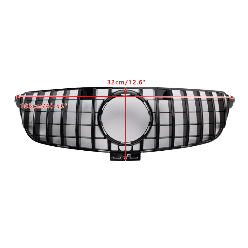 Grille Style GT Mercedes Benz GLE W166 2015-2018