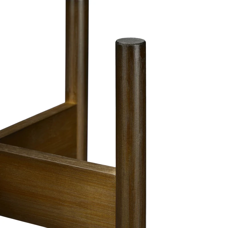 Lot de 3 supports de pot de fleurs en bambou 40 x 34 x 34 cm décoratifs style naturel en bambou marron 13_0015143