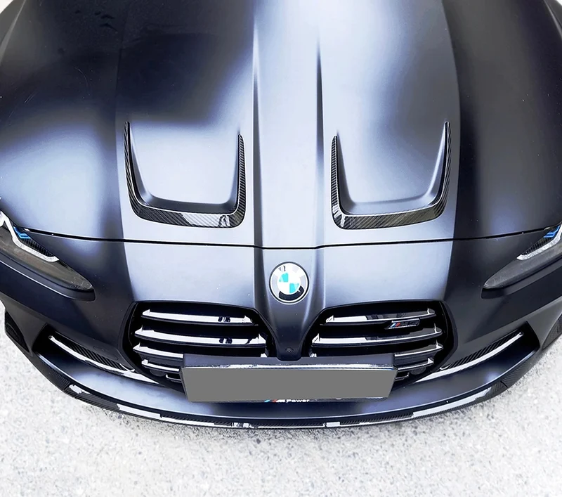 Grilles Aération Capot Fibre Carbone BMW G80 G82