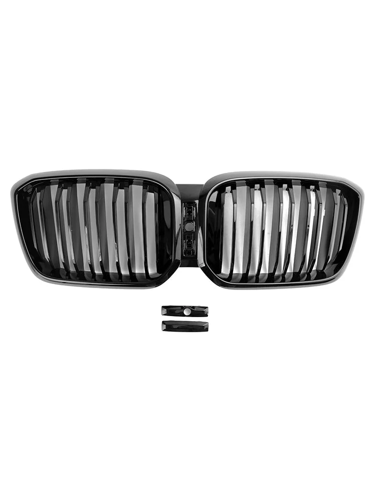 Calandre Noir Brillant BMW X3 X4 G01 G02 2022-2023