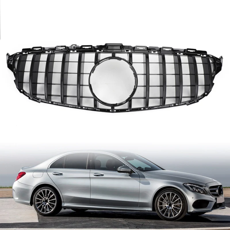 Grille Style GTR Mercedes Classe C W205 C250 C300 2015-2018
