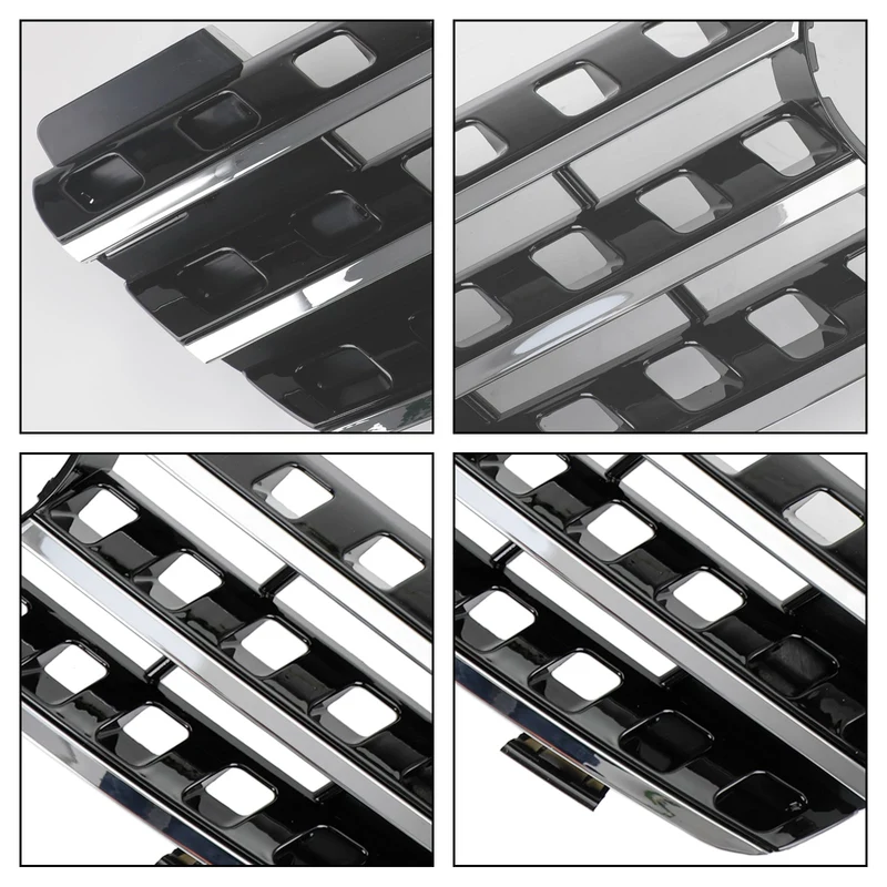 Calandre Avant Chrome Noir Mercedes ML W164 2005-2008
