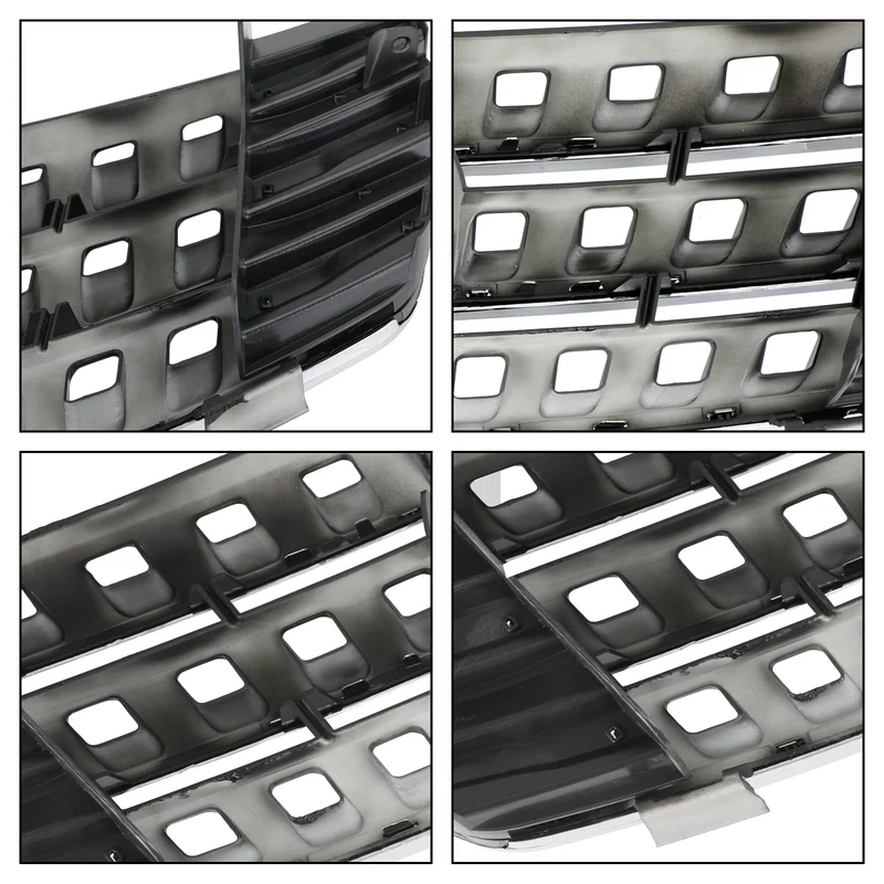 Calandre Avant Chrome Noir Mercedes ML W164 2005-2008