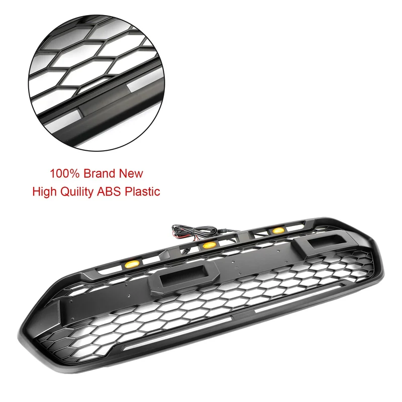 Grille Style Raptor 3 LED Ford Transit Custom 2018-2023