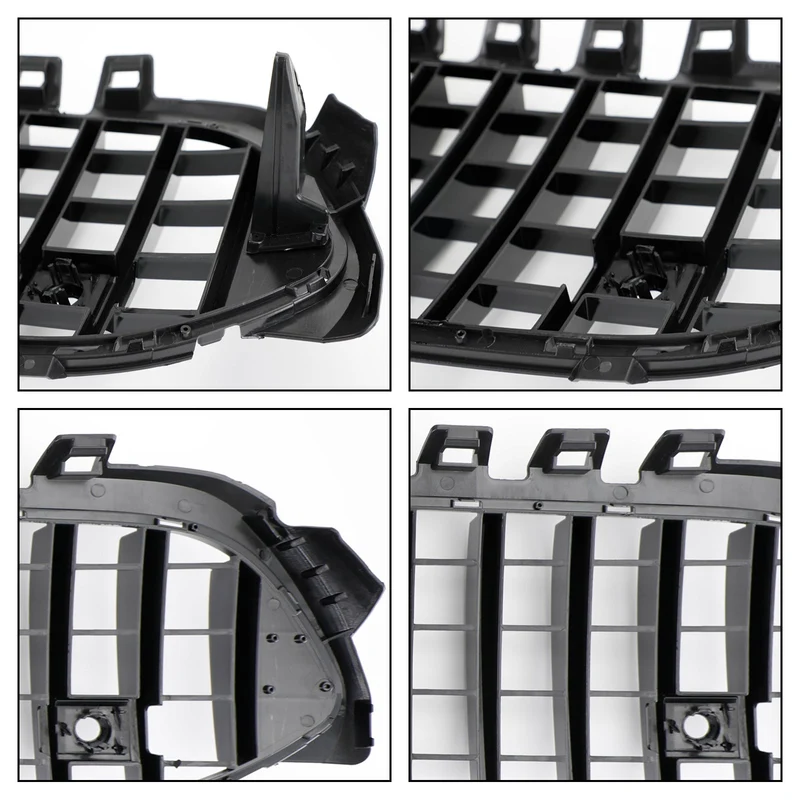 Grille Pare-Chocs GT Noir Mercedes Classe A W177 2019-2023