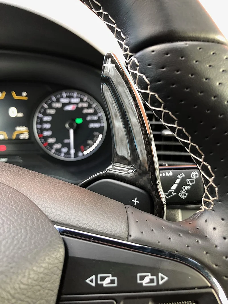 Extensions Palettes Volant Carbone Seat Ateca Leon FR 5F
