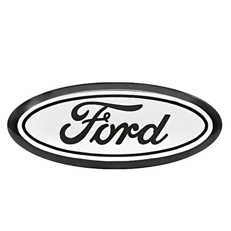 Logo Ford Noir Badge Insigne Calandre 3D