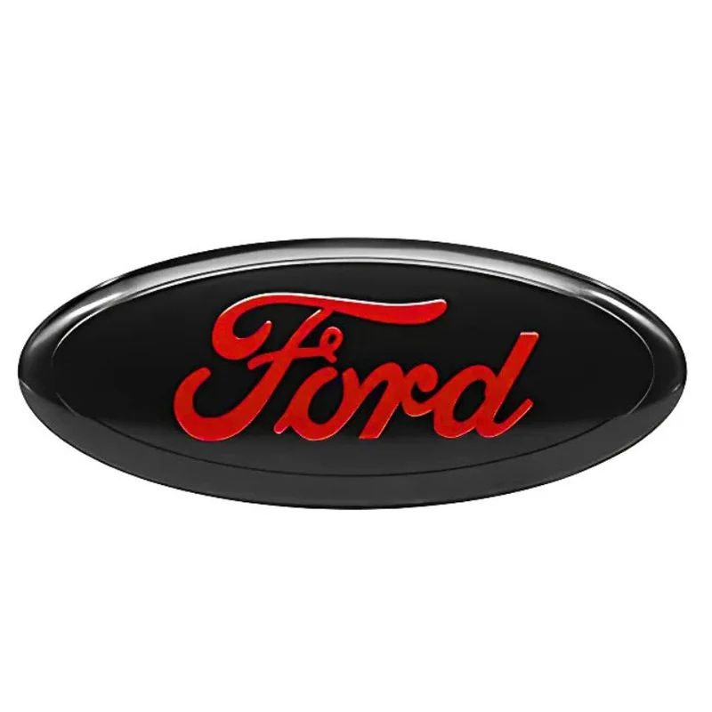 Logo Ford Noir Badge Insigne Calandre 3D