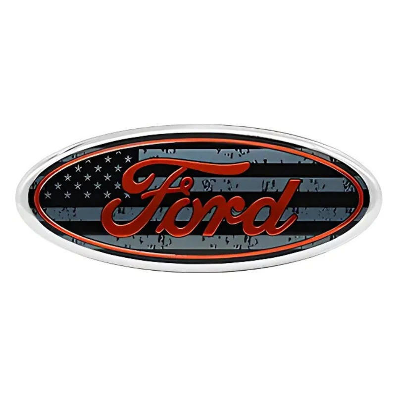 Logo Ford Noir Badge Insigne Calandre 3D